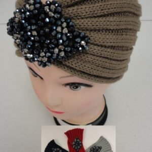Hand Knitted Ear Band [lg Jewel] Loop