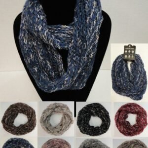 Knitted Infinity Scarf [braided Knit]