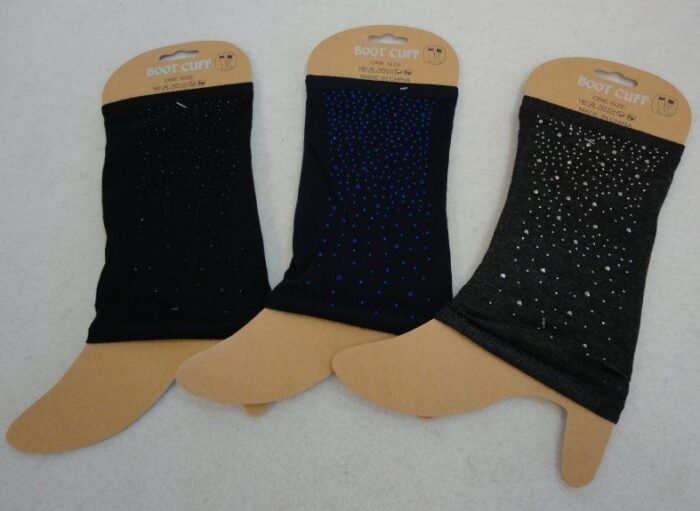 Boot Cuffs [mini Colored Rhinestones]