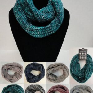 Knitted Infinity Scarf [wide Knit]