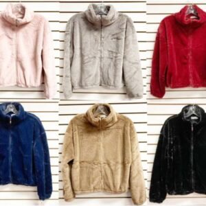 674118.jpg Women's Fluffy Fleece Jacket