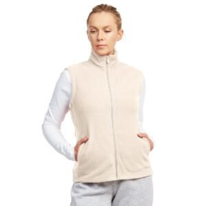 Sofra Ladies' Polar Fleece Vest