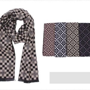 682658.jpg Men Scarf With Checked Design