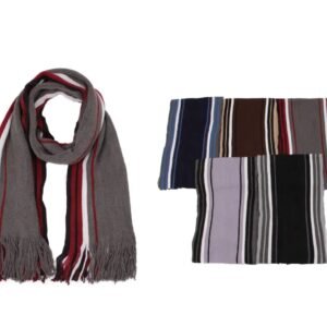 682660.jpg Men's Stripped Pattern Scarf