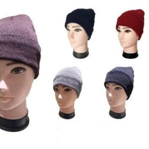 682665.jpg Beanie Winter Hat Fur Lined Assorted Color