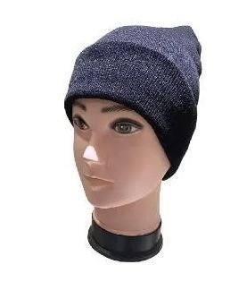 682666.jpg Beanie Winter Hat Fur Lined in Black