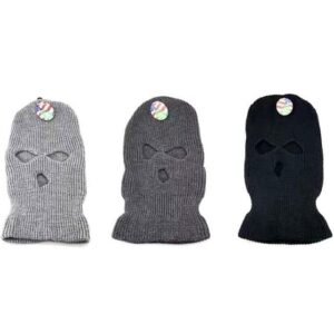 3-Hole Winter Ski Masks - Assorted