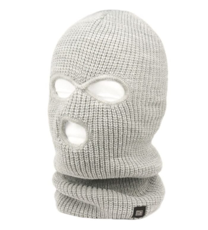 693517_56_vlfs4.jpg 3 Holes Knit Winter Sports Mask Ash Gray