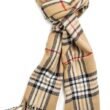 Plaid Soft Cashmere Feel Scarf