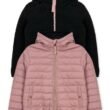 Girls' Reversible Jacket With Sherpa Lining
