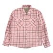 Ladies' Plush Shirt Jacket With Sherpa Lining