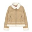 Ladies' Sherpa Lined Faux Shearling Jacket