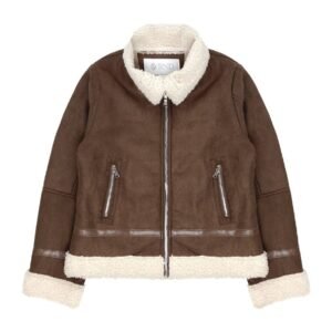 Ladies' Sherpa Lined Faux Shearling Jacket