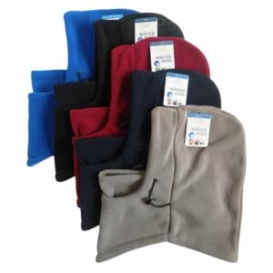 Unisex Fleece Winter Face Mask 5 Assorted Colors