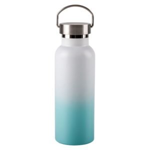 703261_34_vlfs4.jpg 36 pieces XxX- Double Wall Stainless Bottle 17 Oz. - Ombre White And T - Drinking Water Bottle