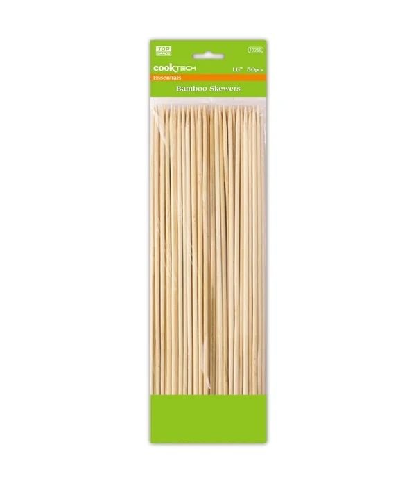 48 Pieces 16-inch Bamboo Skewers - BBQ supplies