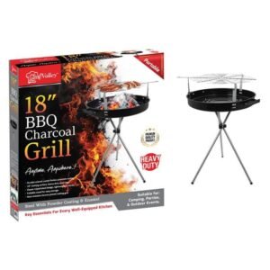 18-inch Charcoal Bbq Grill Round - BBQ supplies