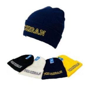 707429.jpg Cuffed Knit Toboggan Michigan