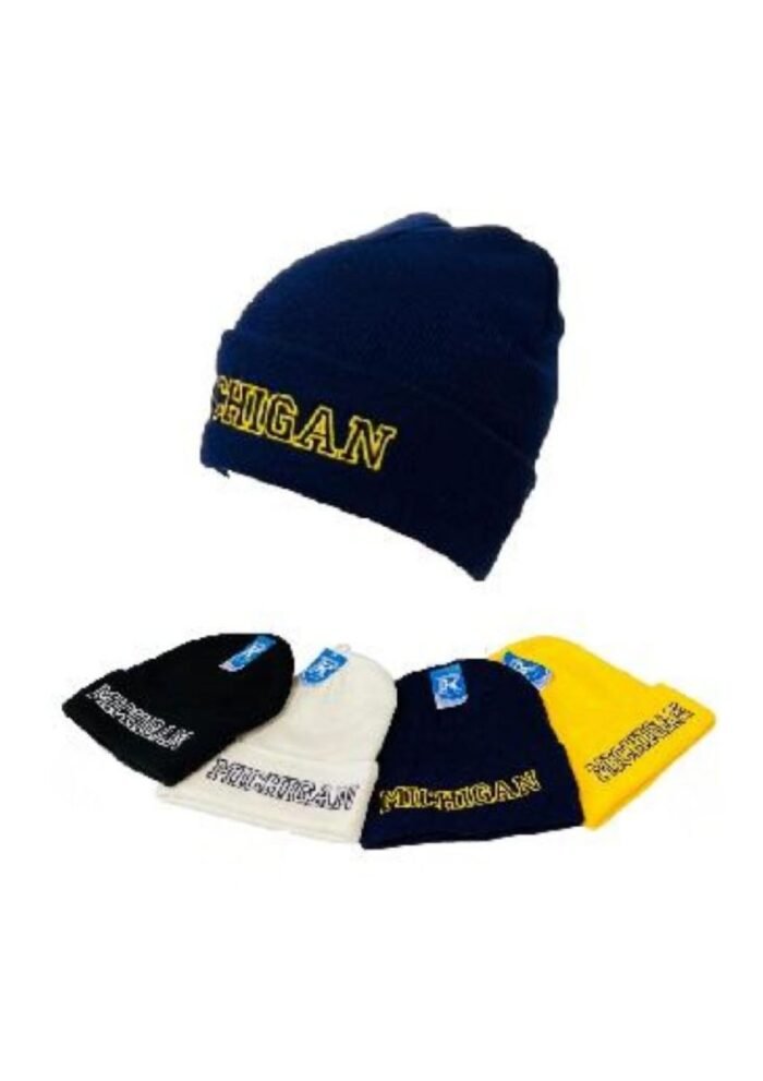 Cuffed Knit Toboggan Michigan