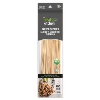 96 Pieces 100-Piece 12" Bamboo Skewers - BBQ supplies