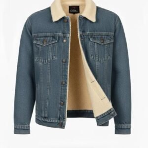 Men's Sherpa Lined Denim Jacket