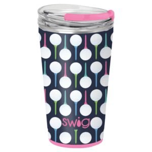 24 pieces Swig Life 22-Ounce Travel Mug - Tee It up - Drinking Water Bottle
