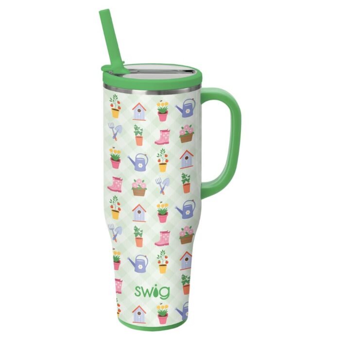 24 pieces Swig Life 40-Ounce Mega Mug - Green Thumb - Drinking Water Bottle