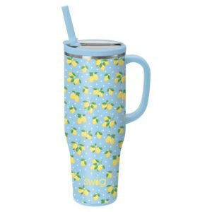 24 pieces Swig Life 40-Ounce Mega Mug - Lemon Meringue - Drinking Water Bottle