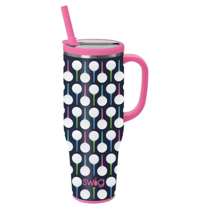 24 pieces Swig Life 40-Ounce Mega Mug - Tee It up - Drinking Water Bottle