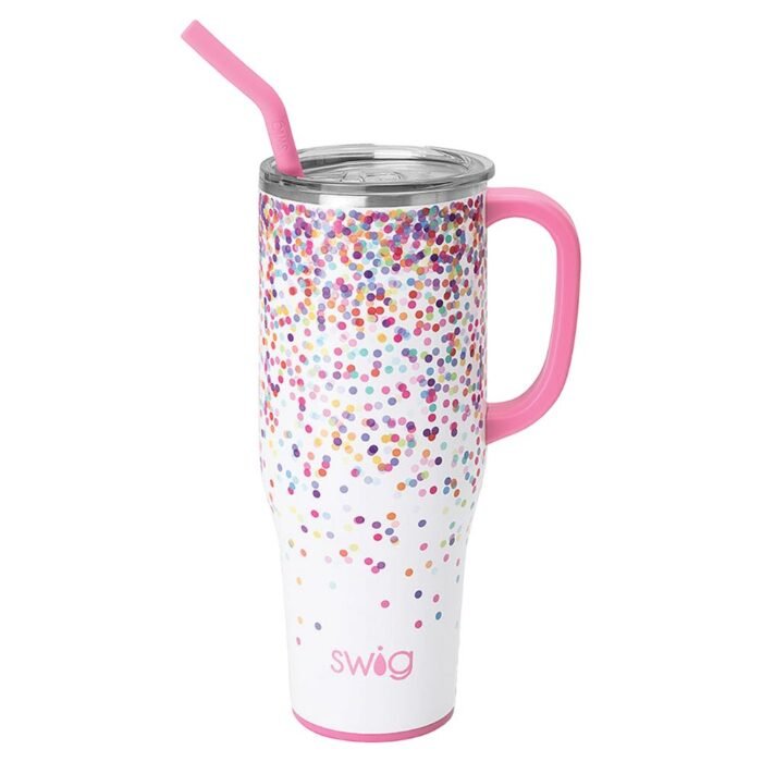 24 pieces Swig Life 40-Ounce Mega Mug - Confetti - Drinking Water Bottle