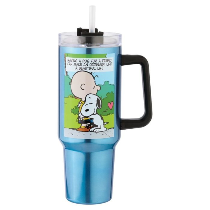 20 pieces 40-Ounce Stainless Steel Travel Mug - Peanuts - Drinking Water Bottle