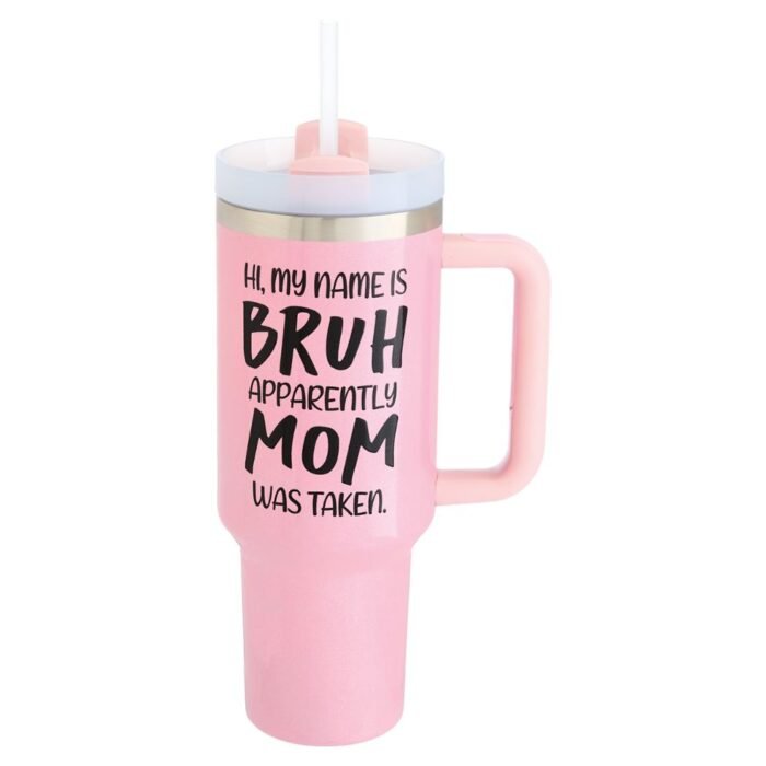 20 pieces Hi My Name Is Bruh Apparently Mom Was Taken Travel Tumbler - Drinking Water Bottle