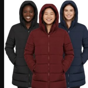 721041.jpg Women's Winter Hooded Puffer Coat - 3 Colors
