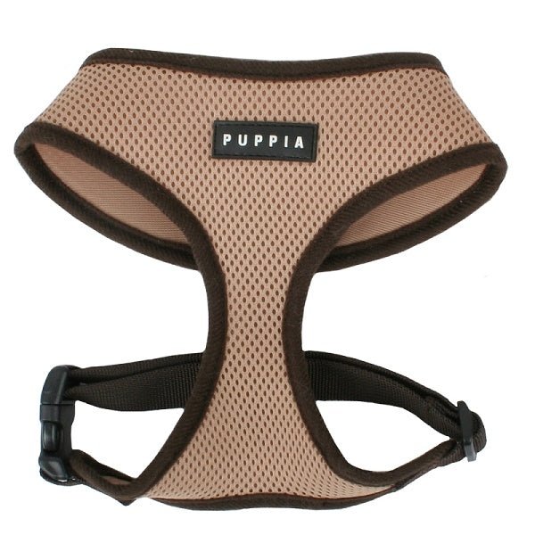 Puppia Soft Harness Vest Beige Medium