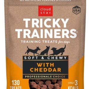 cs16100_chewtrick_cheddar_3.jpg Cloud Star Chewy Tricky Trainers - Cheddar 5 oz.