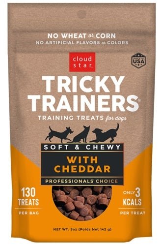 cs16100_chewtrick_cheddar_3.jpg Cloud Star Chewy Tricky Trainers - Cheddar 5 oz.