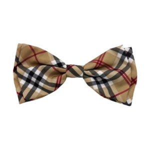 High Street Plaid Bow Tie Small