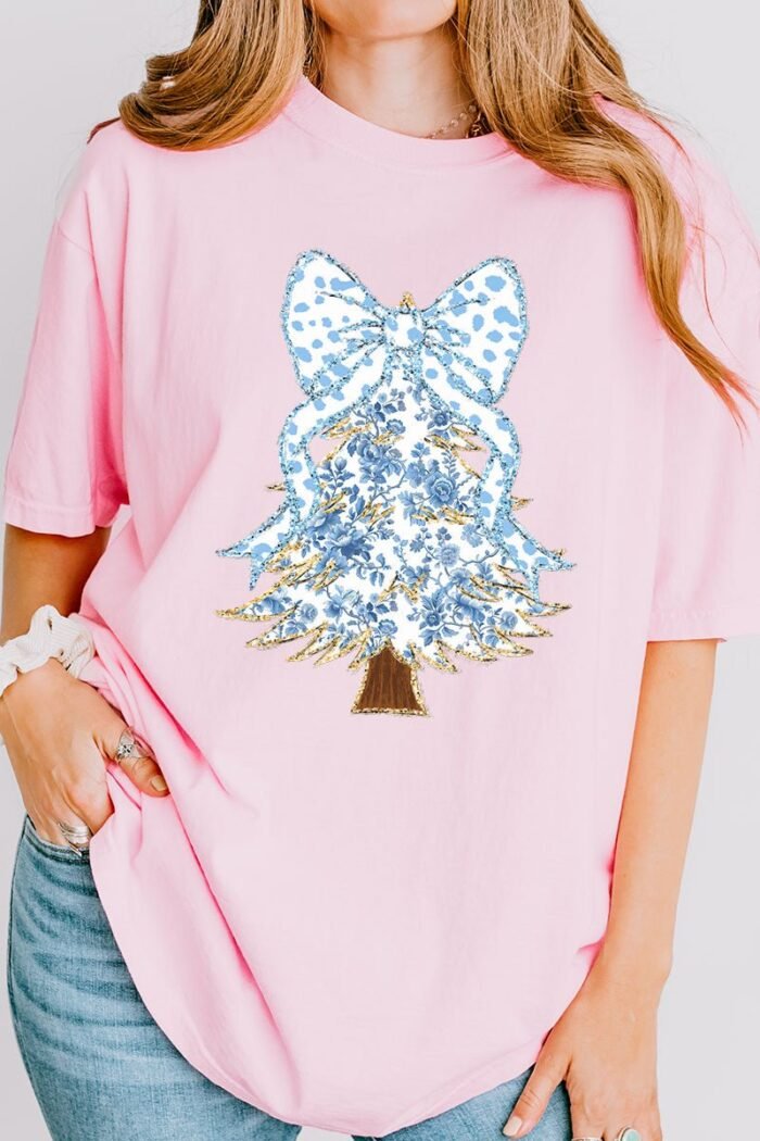 hpvjit-1717-blossom-sm-bluechinoiserietree-hpv-422666.jpg Blue Chinoiserie Tree Comfort Colors Adult Ring-Spun Cotton Tee