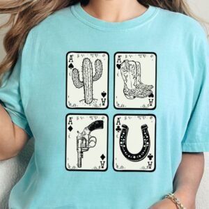 hpvjit-1717-chalkymint-sm-westernfourofakind-hpv-654978.jpg Western Four Of A Kind Comfort Colors Adult Ring-Spun Cotton Tee