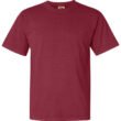 Gold Gingham Bow Comfort Colors Adult Ring-Spun Cotton Tee
