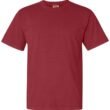 Gold Gingham Bow Comfort Colors Adult Ring-Spun Cotton Tee