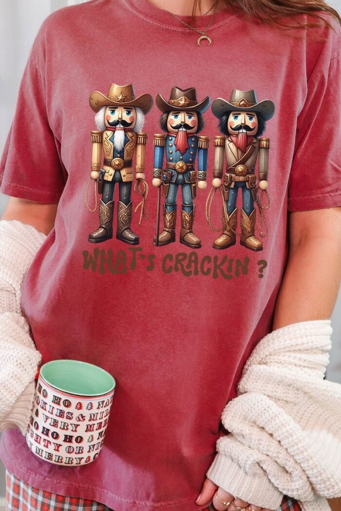 Western Nutcracker What's Crackin' Comfort Colors Adult Ring-Spun Cotton Tee