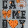 Basketball Game Day Comfort Colors Adult Ring-Spun Cotton Tee