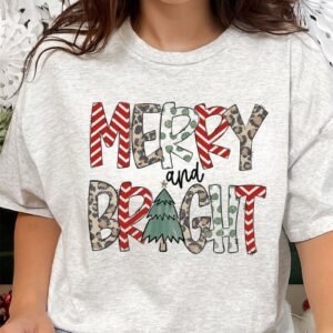 hpvjit-5000-ash-sm-leopardmerryandbright-hpv-120588.jpg Leopard Merry And Bright Short Sleeve Relaxed Fit T-Shirt