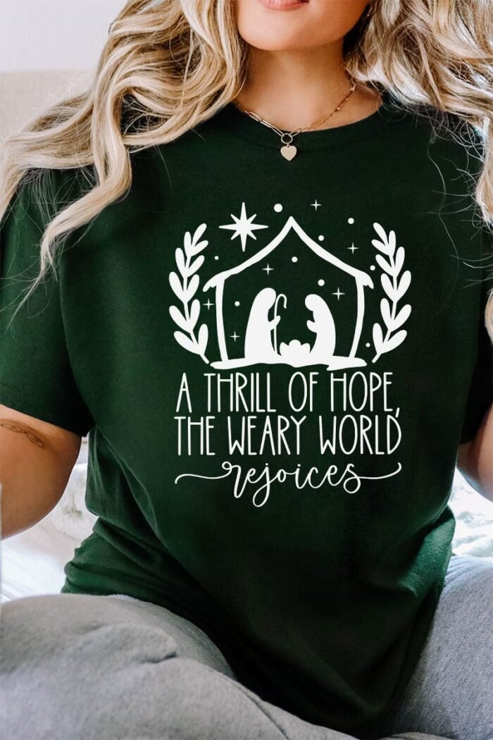 hpvjit-5000-black-sm-thrillofhopenativity-hpv-555755.jpg Thrill Of Hope Nativity Short Sleeve Relaxed Fit T-Shirt