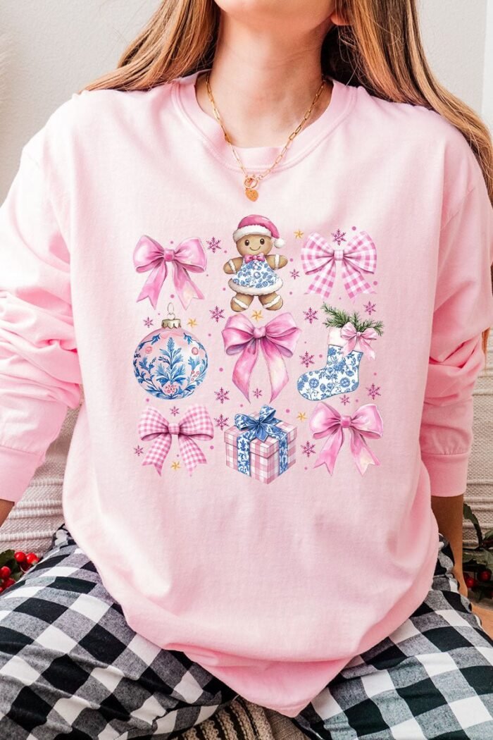hpvjit-5400-ash-sm-pinkchinoiseriechristmas-hpv-429746.jpg Pink Chinoiserie Christmas Heavy Cotton Long Sleeve Adult T-Shirt