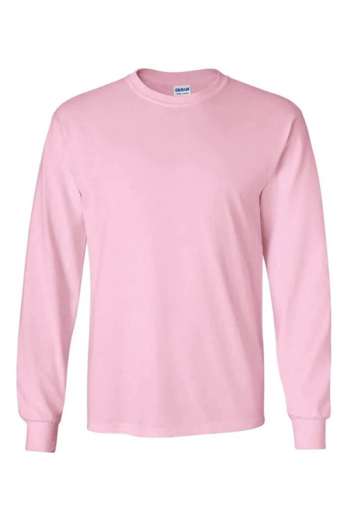 hpvjit-5400-lightpink-sm-greenandpinkmerrychristmas-hpv-410153.jpg Green And Pink Merry Christmas Heavy Cotton Long Sleeve Adult T-Shirt