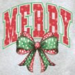 Arched Red and Green Merry Unisex NuBlend Crew Sweatshirt