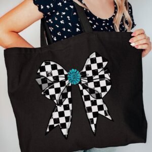 Concho Coquette Canvas Jumbo Tote