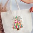 hpvjit-q600-black-glitzychristmastree-806801.jpg Glitzy Christmas Tree Canvas Jumbo Tote